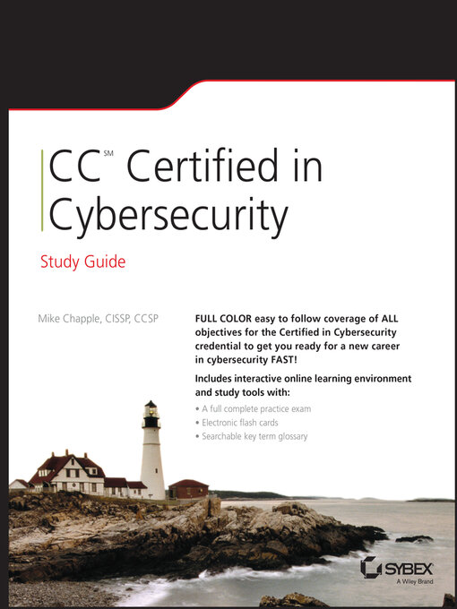 Title details for CC Certified in Cybersecurity Study Guide by Mike Chapple - Available
